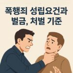 폭행죄 성립요건