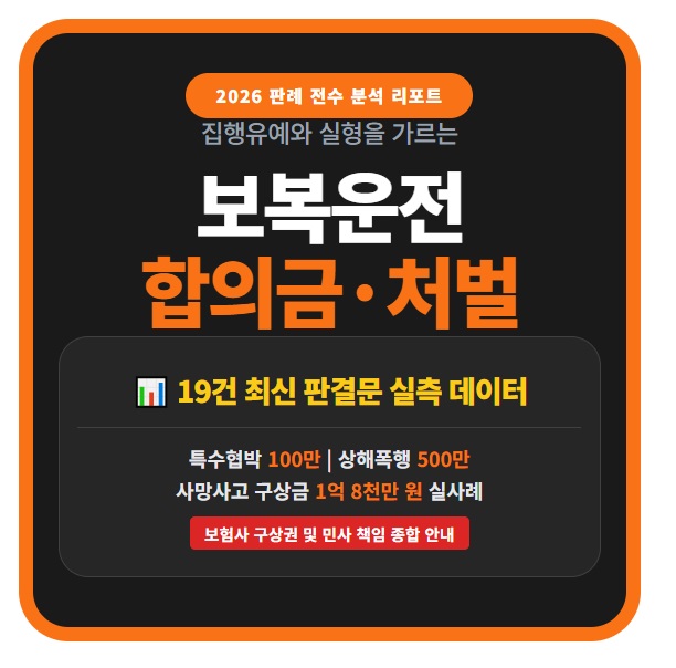 보복운전 판례 명시 합의금 데이터 및 보험 구상권 처벌 수위 안내 법률 정보 이미지