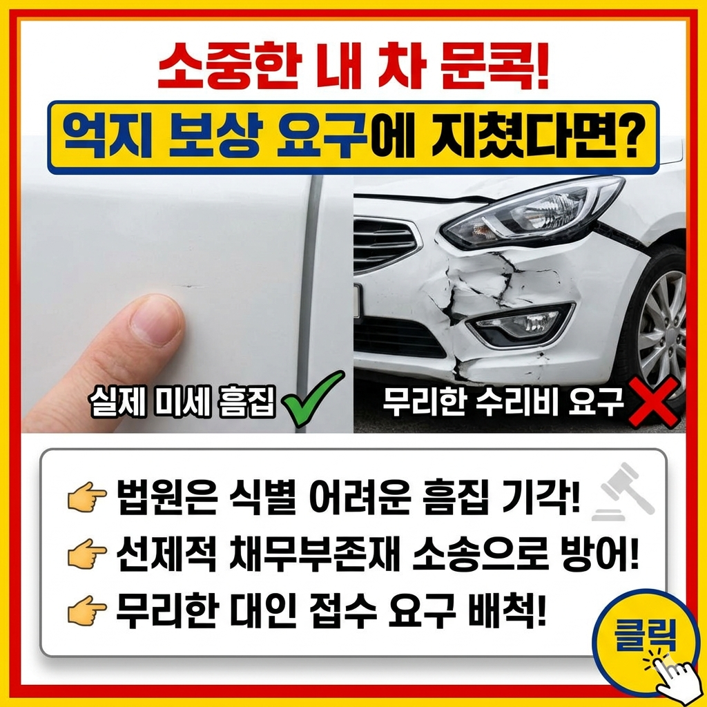 문콕 보상금 청구 기각 사례