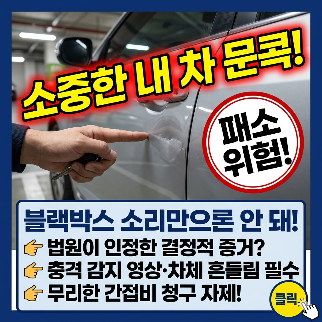 문콕 민사소송 승소하려면?