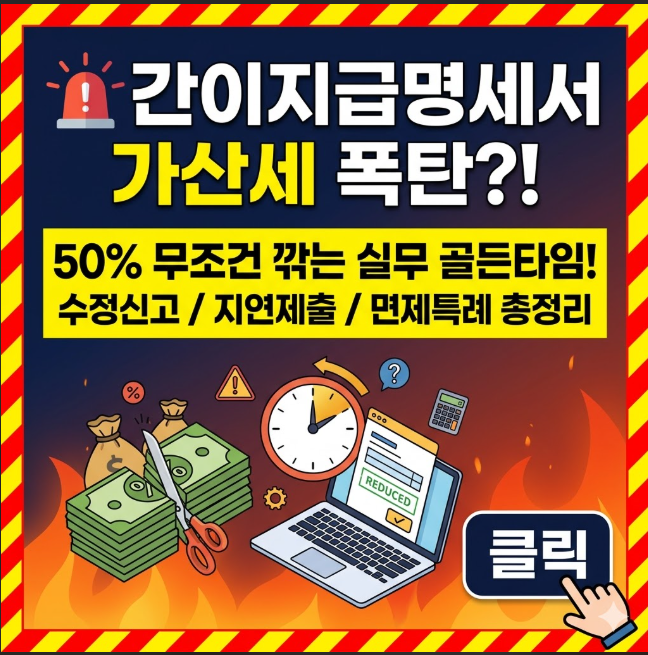 2026 간이지급명세서 가산세