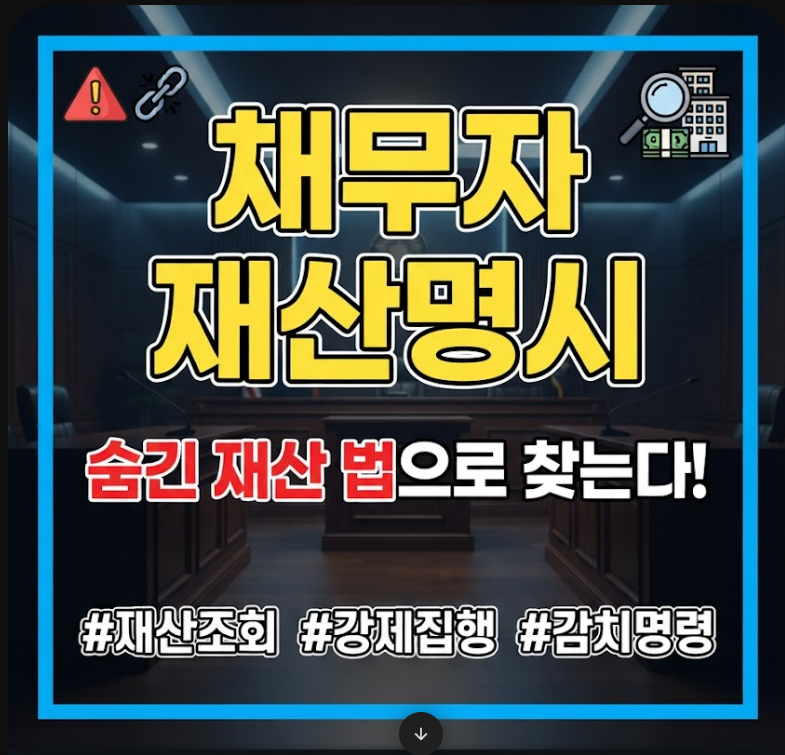 채무자 재산명시신청