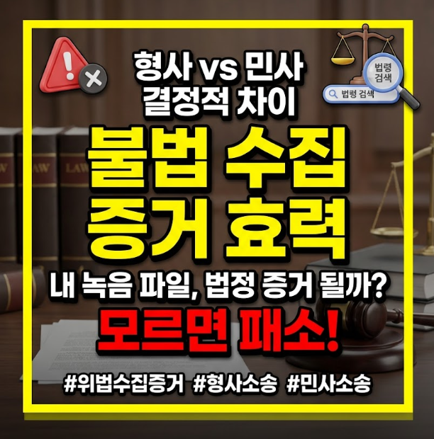불법 수집 증거 효력