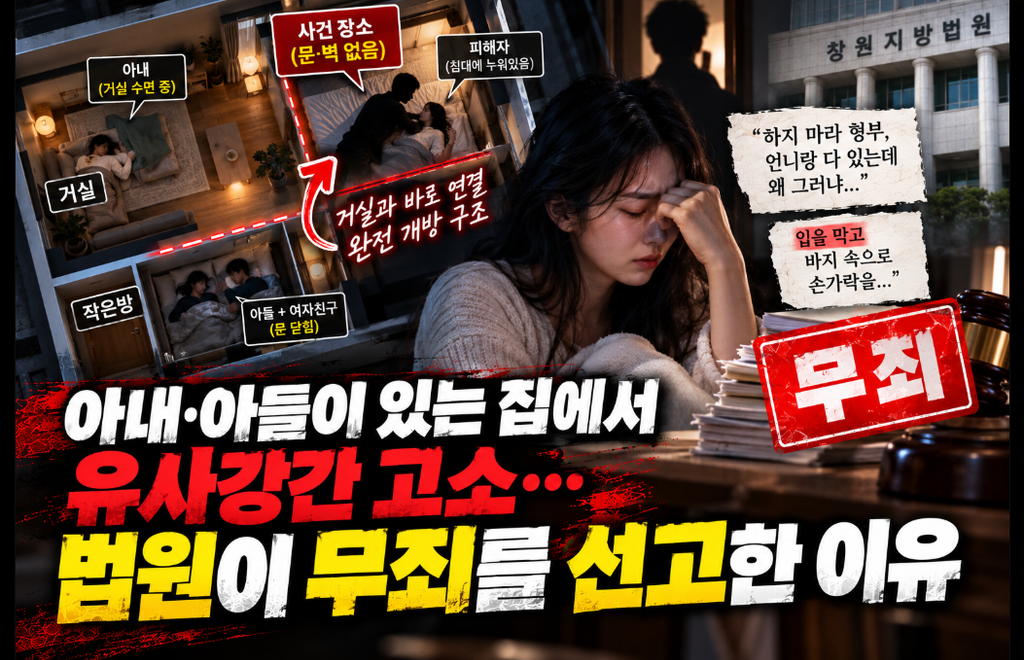 유사강간 혐의 무죄 판결 이유